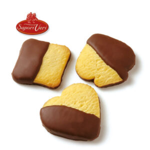 BISCOTTI POKER GLASSATI NERI
